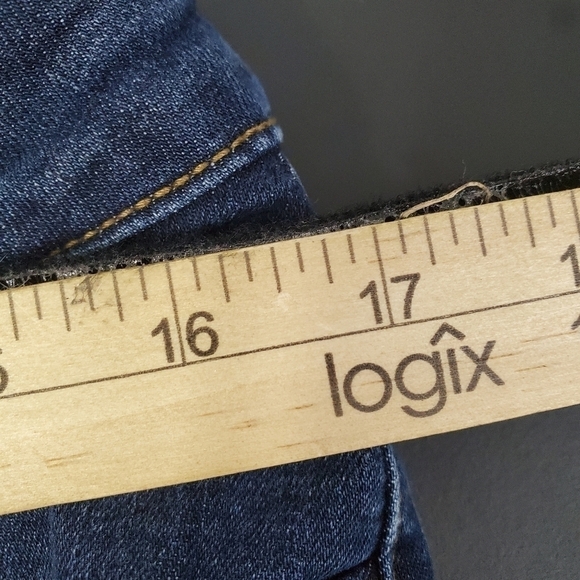 Old Navy Rockstar Mid Rise Jeans Women's Size 14 Long - Picture 9 of 12